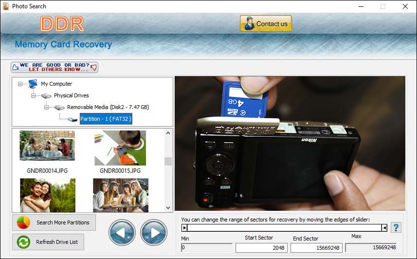 Data Recovery Software for Memory Card
