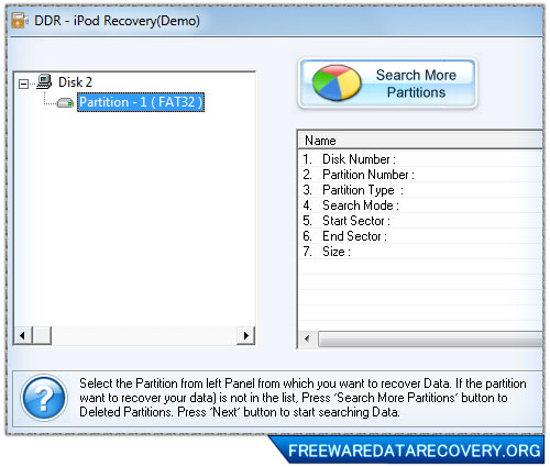 Data recovery software for iPod