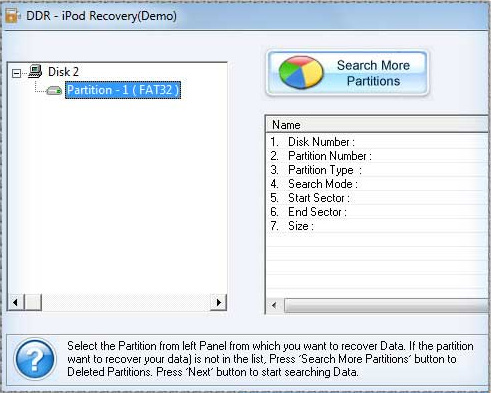 Recover Corrupted iPod 4.0.1.6 screenshot