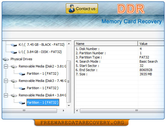 Data recovery software for memory card