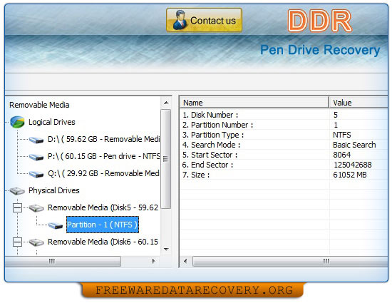 Data recovery software for Pen Drive