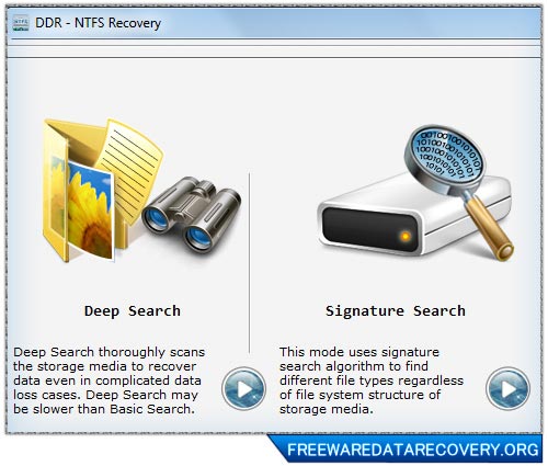 Data recovery software for NTFS